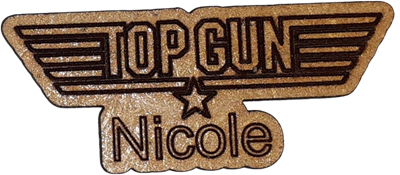 Magnet - Top Gun personnalisable